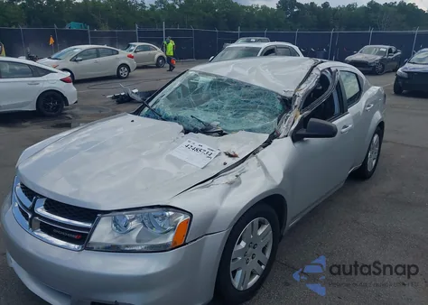2012 Dodge Avenger Se z USA, uszkodzony, nr VIN 1C3CDZAB9CN233005